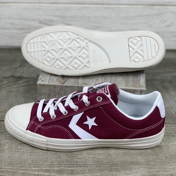 Converse All Star Player OX Dark Burgundy/White - Picture 5 of 5